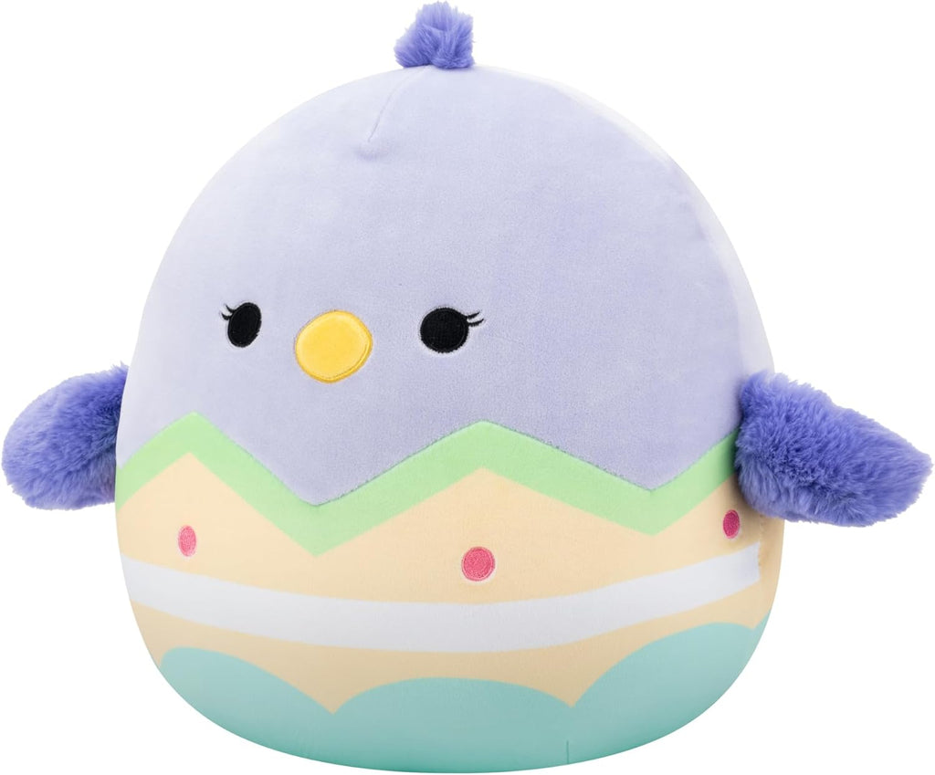 Squishmallows Original 12-Inch Tulip The Purple Chick | Official Jazwares Plush Toy