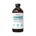 JUST Ingredients Cool Mint Remineralizing Mouthwash - Hydroxyapatite, Colloidal Silver, Alcohol-Free - 16 Fl Oz