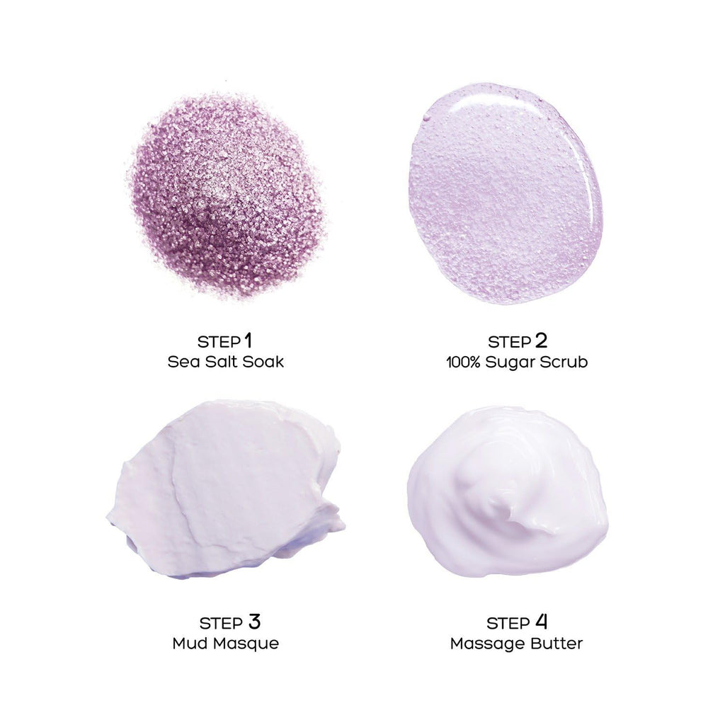 VOESH Pedi Moments, Two Sets of Pedi in a Box 4 Step + a Nail File, Jasmine Soothe, Spa Pedicure Kits, Nail Kit, At Home Pedicure Supplies, Self-Care Kit
