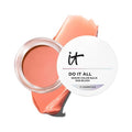 IT Cosmetics Do It All Serum Color Balm Sun Cream Blush & Bronzer, Sunlit - Blendable & Buildable, Lift, Reshape, All-Over Color, 24HR Hydration With Hyaluronic Acid, Peptides & Vitamin E - 0.63 oz