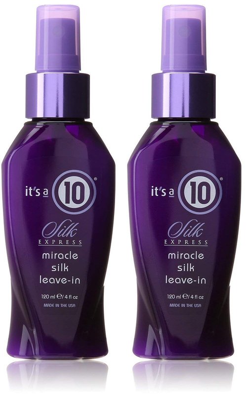 It's a 10 Haircare Silk Express Miracle Silk Leave-In, 4 fl. oz. (Pack of 2)