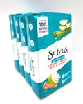 St. Ives' Scrub Bar Soap with Coconut Water, Aloe, and Walnut (4 Packs)
