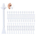 NAISIGOO Nose Wax Sticks (60 Pcs) - Dual-Head Wax Hair Removal Applicator for Nostril, Ear, Eyebrow & Upper Lip, Painless, Disposable Waxing Sticks for Men & Women
