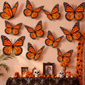 12 Large Monarch Butterfly Hanging Decorations for Parties & Events