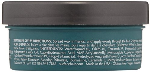 Surface Hair - Surface Hair - Shift Wax, Shape And Create Shine, While Separating and Defining, 2 Oz.