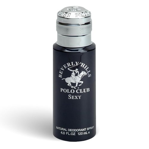 Beverly Hills Polo Club - Men's Natural Whole Body Deodorant Spray - Fresh Luxury Cologne Scent | 4oz