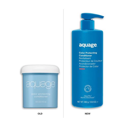 Aquage Color Protecting Conditioner - Deep-Penetrating Moisturizer with Sea Botanicals | Restores Shine, 33.8 oz.