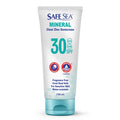 Safe Sea Zinc Oxide Sunscreen SPF30 | Clear Mineral Face And Body Reef Safe Sunscreen Without White Cast | Anti-Jellyfish Sting Protective Lotion | 3.4Oz (100ml) (1 Pack)