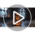 Halloween 3-Tier Light-Up Jack-O’-Lantern Pumpkin Decoration - Indoor/Outdoor Fall Decor
