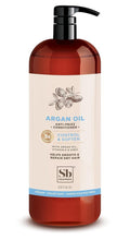 Soapbox Argan Oil Conditioner - Sulfate-Free, Paraben-Free, Vegan | 33.8 Ounces, Color Safe Formula