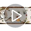 13x90 Inch Beige Fall Table Runner - Durable Polyester Home Decor