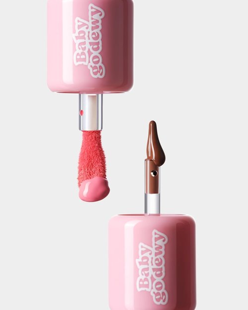 Baby Go Dewy Liquid Blush & Freckle Pen - Buildable, Waterproof Formula for Natural Rosy Flush (Rosydew)
