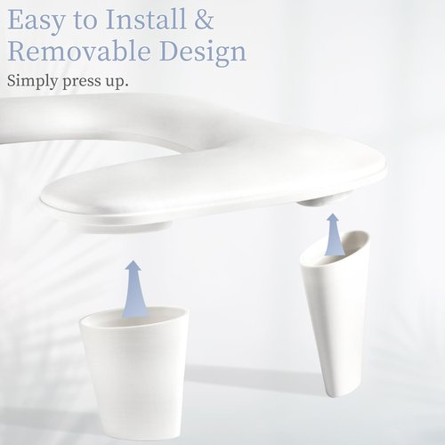 Arm Rest for Nails Tech, Luxurious U-shaped Manicure Nail Art Hand Rest Pillow Cushion, Big Microfiber Leather Nail Arm Rest Stand for Ultimate Comfort in Manicure (White)