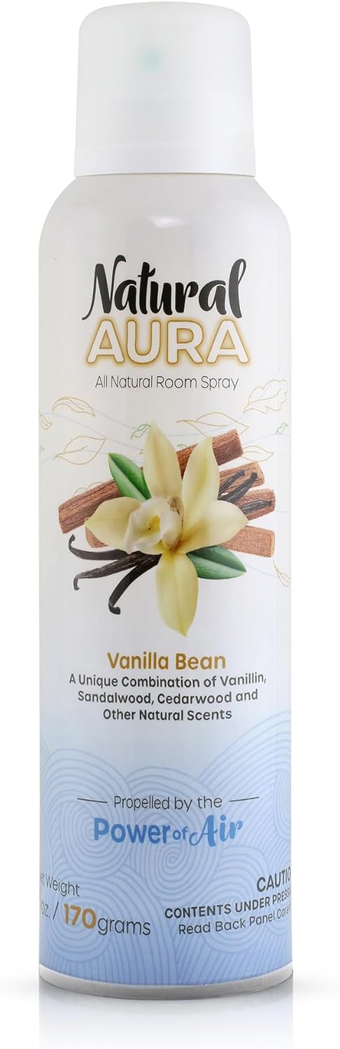 Vanilla Bean Room Spray | 100% Plant-Based Aromatherapy - Non-Toxic & Safe for Kids and Pets - 6 oz.
