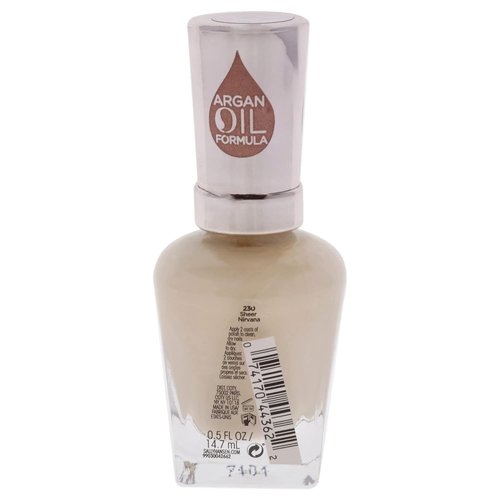 Sally Hansen Color Therapy Nail Polish - Sheer Nirvana Shade | 0.5 oz for Beautiful Nails