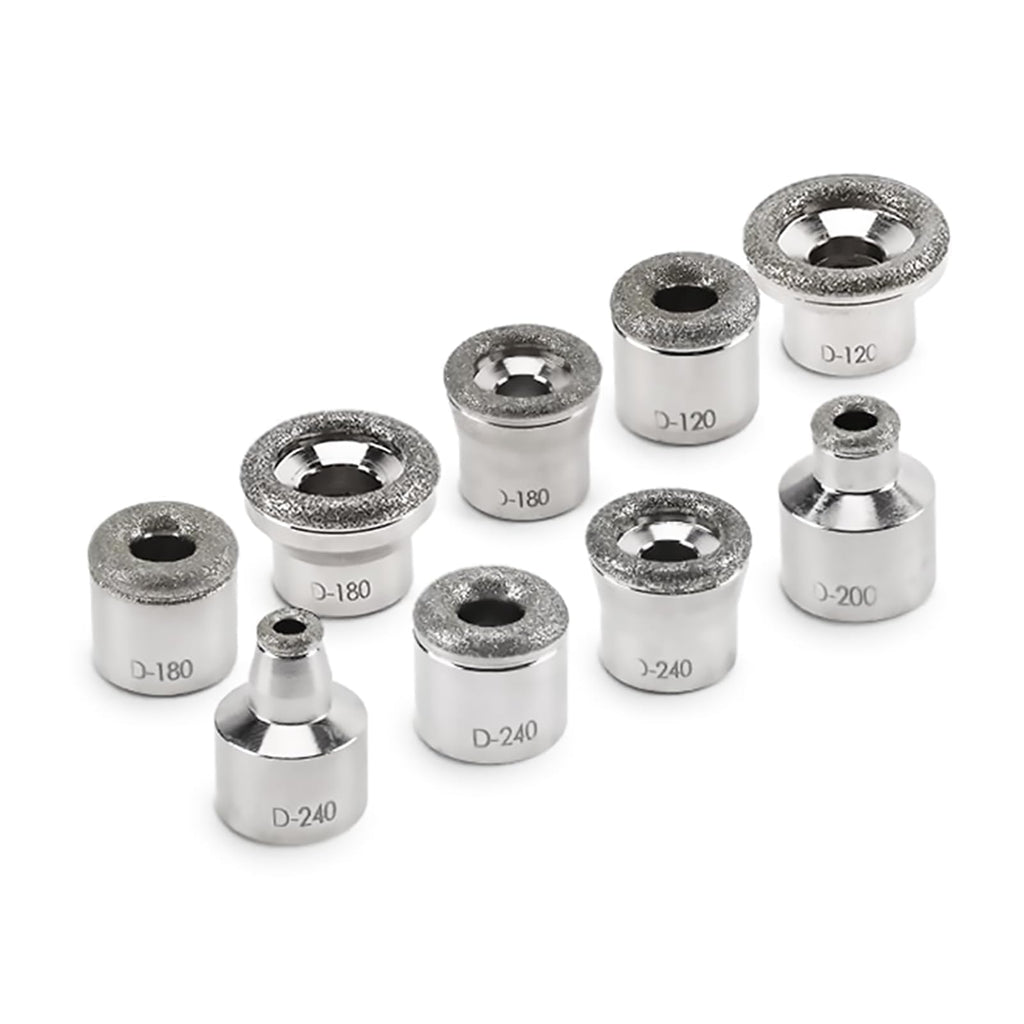 ZEIZOMZER Diamond Dermabrasion Head, Microdermabrasion 9 Tips, Facial Exfoliator Tool for Home