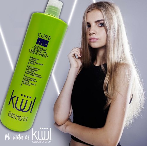 Kuul Cure Me Repair Leave-In Treatment 33.8 OZ - TRATAMIENTO NUTRICIÓN PROLONGADA - 1 LITRO / 1000 ML