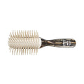 Ibiza Hair Detangling Brush - Wooden Pins for Scalp Stimulation & Reduced Drying Time | All Hair Types
