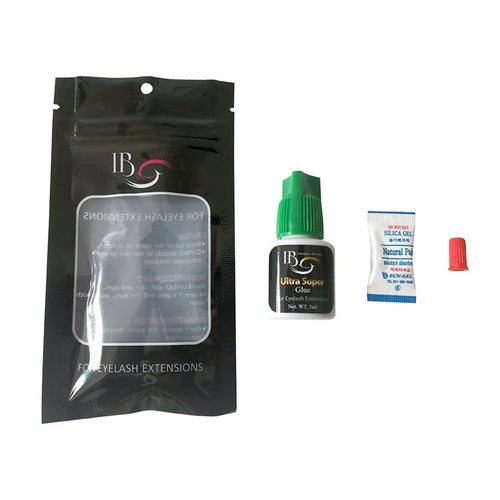 GUISHANLI IB Ultra Super Glue for False Eyelash Extension I -2 Second Dry Professional Adhesive for Eyelashes Keep Away from Sunlight Moisture and Heat (Color : Black)