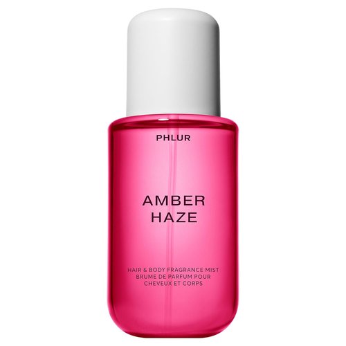 PHLUR Amber Haze Body Mist - 8 Fl Oz Hair & Body Perfume for Women | Amber, Vanilla & Jasmine Fragrance