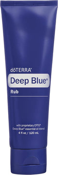 doTERRA Deep Blue Rub - Soothing Muscle Relief Cream | 4 oz Tube for Pain Relief