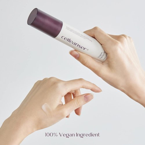 Vegan Clean Serum - Moisturizing Facial Serum with Panthenol & Madecassoside | Non-Greasy, 1.01 Fl Oz