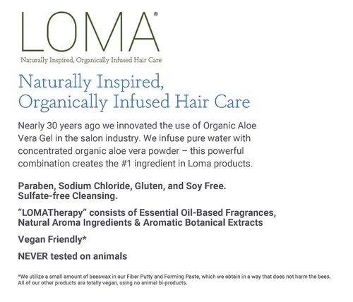 LOMA Moisturizing Shampoo & Treatment Duo - Hydrating Formula | 33 Ounce (Liter)