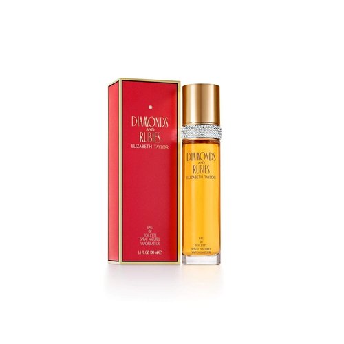 Elizabeth Taylor Diamonds & Rubies Eau de Toilette for Women - 1.7 Oz | Luxurious Fragrance
