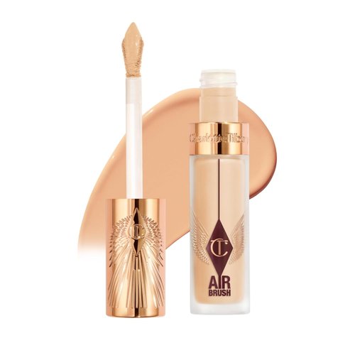 Charlotte Tilbury AIRbrush Flawless Blur Concealer - Longwear, Hydrating & Full Coverage for Dark Circles & Blemishes