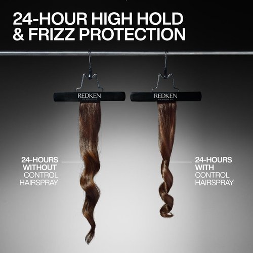 Redken Control Hair Spray 28 - Maximum Hold & Anti-Frizz Formula | Long-Lasting Style for All Hair Types