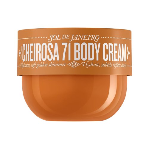 Sol de Janeiro Cheirosa 71 Shimmering Body Cream - Vanilla Scent | 8.1 fl oz / 240ml