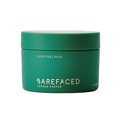 Barefaced Glow Peel Pads - Deep Exfoliating Face & Body Pads with 15% Glycolic Acid | 60 Count for Smooth Skin & Reduced Breakouts