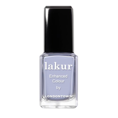 LONDONTOWN Lakur Nail Polish - Chip-Resistant & Non-Toxic Formula | Hydrating Vegan Blue Color