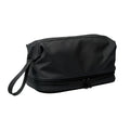 JUCURRI Large Travel Toiletry Bag for men women,Makeup Organizer Bag, Dopp Kit,Waterproof Hanging Cosmetic Bag for Toiletries Accessories(Black)