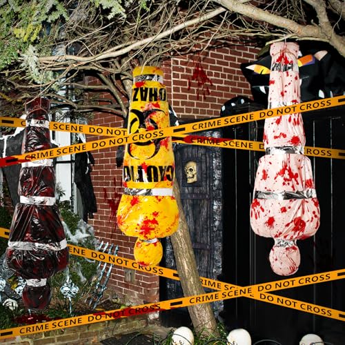 MiniInflat 3 Set Halloween Outdoor Inflatable Decorations - Creepy 5 ft Prop - Cool