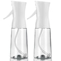 Apidgrowth Continuous Spray Bottle,Hair Spray Bottle,Plants Water Spray Mist Bottle,Ultra-Fine Spray Bottle for Hair,Skincare, Plant Care, Pet Grooming, Cleaning,2 Pcs (6.8 oz White)-Christmas