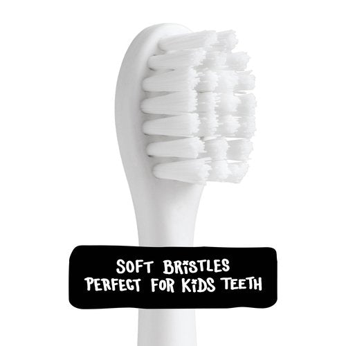 Made By Dentists Kids Electric Toothbrush Replacement Heads – 6 Heads (2x3) - Soft Bristles Brush Head for Gentle Care, 18 Months Supply