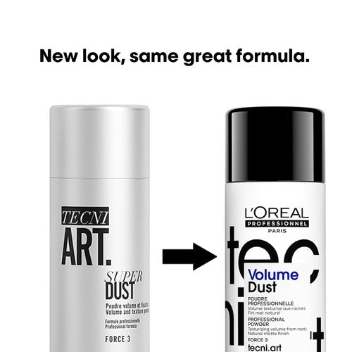 L'Oréal Professionnel Paris Volume Dust - Weightless Volume & Medium Hold Texture Powder for All Hair Types