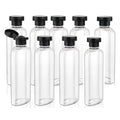 Wowang Travel Shampoo and Conditioner Bottles 7.7oz 9 Pack Leak Proof Squeeze Bottles with Flip Cap Refillable Containers Plastic Travel Bottle for Toiletries for Lotion Shampoo Conditioner