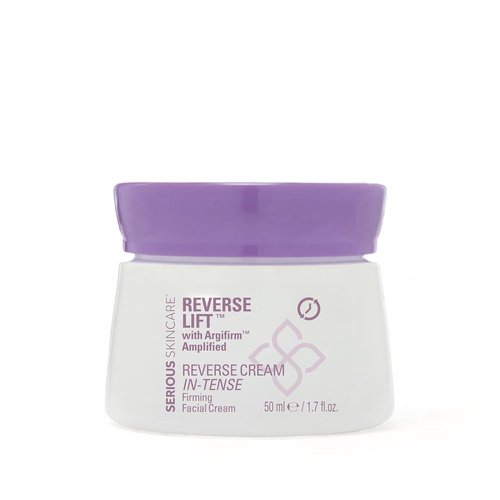 Serious Skincare Reverse Cream In-Tense - Firming Facial Moisturizer for Lifted Face & Neck | 1.7 oz Anti-Aging Solution