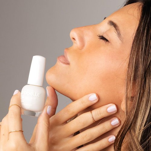 Probelle Illuminating Nail Concealer - Sheer Brightening Nail Polish for Discolored Nails | Vegan & Gluten-Free, Moonlight Glow