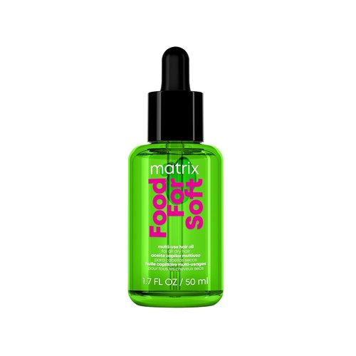 MATRIX Soft Hair Serum Oil - Nourishing Formula for Dry & Brittle Hair | Heat Protection & Shine