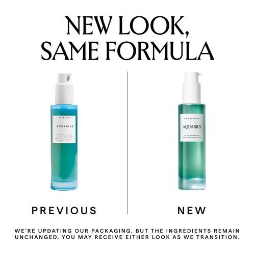HERBIVORE Aquarius BHA + Blue Tansy Clarity Cleanser | Deep Cleansing Face Wash with Gentle Exfoliation for Oily-Combination Skin, Vegan, 100 mL / 3.3 oz