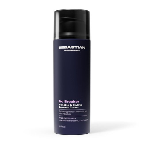 Sebastian Professional No Breaker Leave-In Cream - Intense Hair Conditioning & Heat Protection | 4.9 fl oz