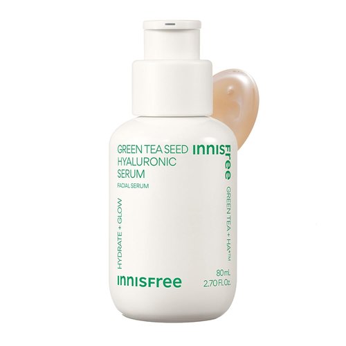 Innisfree Green Tea Seed Hydrating Serum - Boost Glow & Skin Barrier with Hyaluronic Acid | Refill & Sets Available