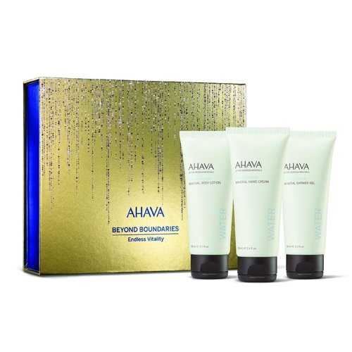 AHAVA Smooth Moves Duo – Includes Mineral Hand Cream 100ml & Mineral Foot Cream 100ml – Hydrating Skincare Set for Soft, Nourished Hands & Feet