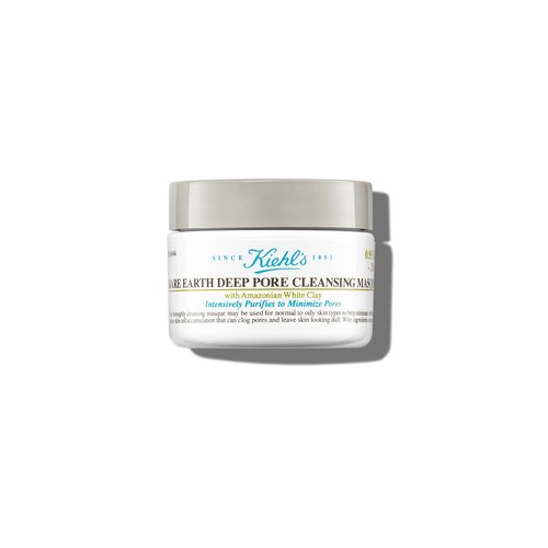 Kiehl's Rare Earth Deep Pore Cleansing Face Mask - Detoxifying Clay Formula for Blackhead & Acne Reduction