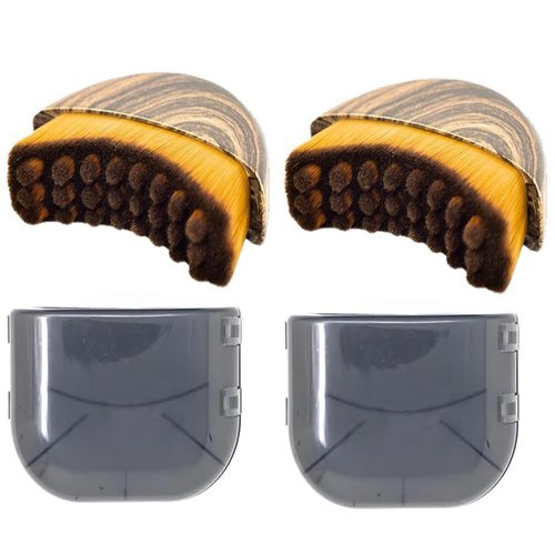 Lymph Contour Facial Brush, Lymphatic Drainage Facial Brush, Ergonomic Design Dry Lymphatic Drainage Massager, Closely Fits The Skin. (2 PCS)