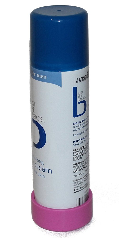 Rust-O-Less | Stops Shaving Cream Can Rust | Pink | Regular-Gel Sized