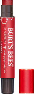 Burt's Bees Lip Shimmer - 100% Natural Moisturizing Cherry Tint | 1 Tube